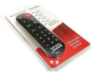 SimplyAll Telecomando Sostitutivo Per Hannspree RC00246P – Senza Programmazione, Batterie Incluse