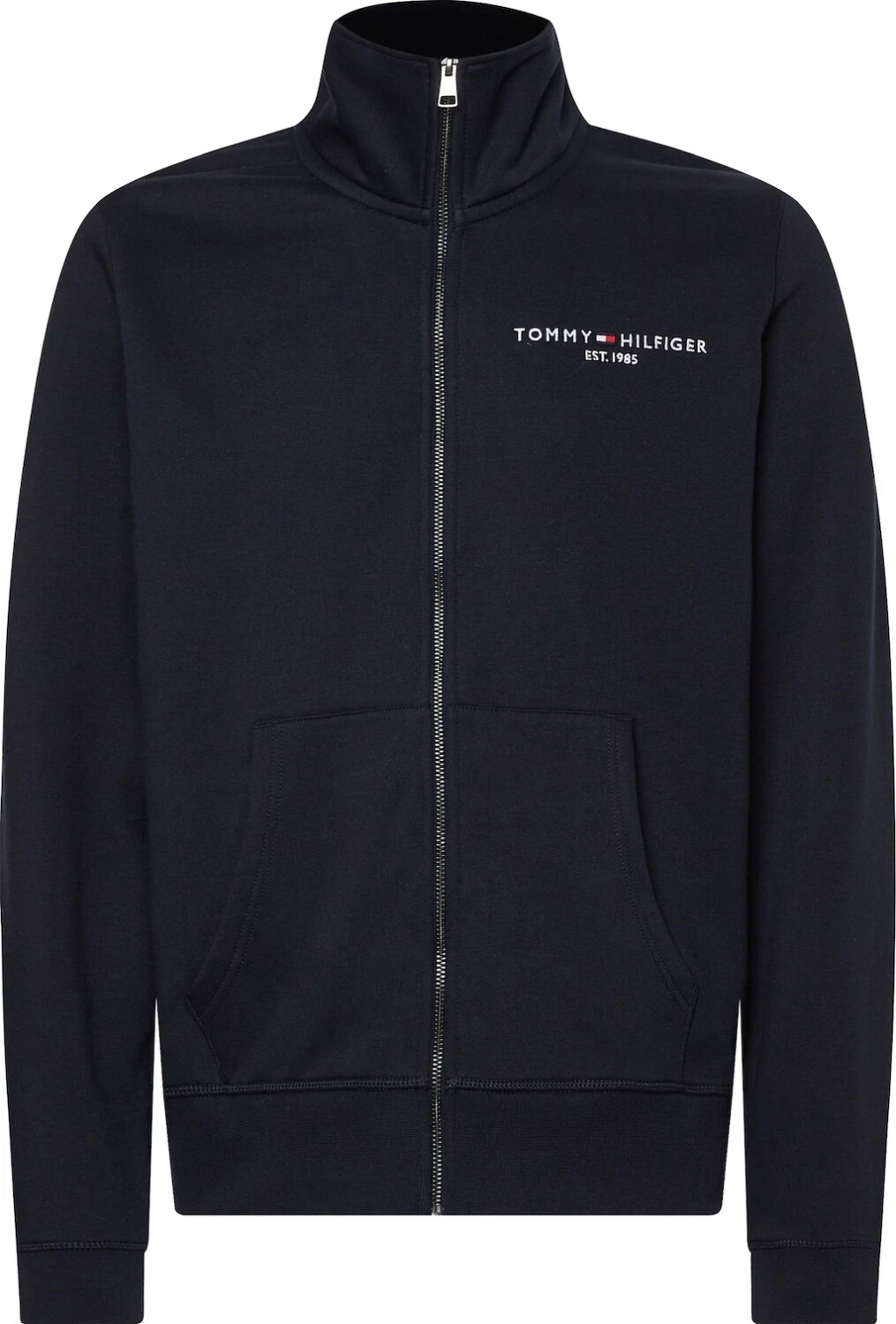 Image of Tommy Hilfiger Tommy Logo Zip Thru Sweat (MW0MW29327) black