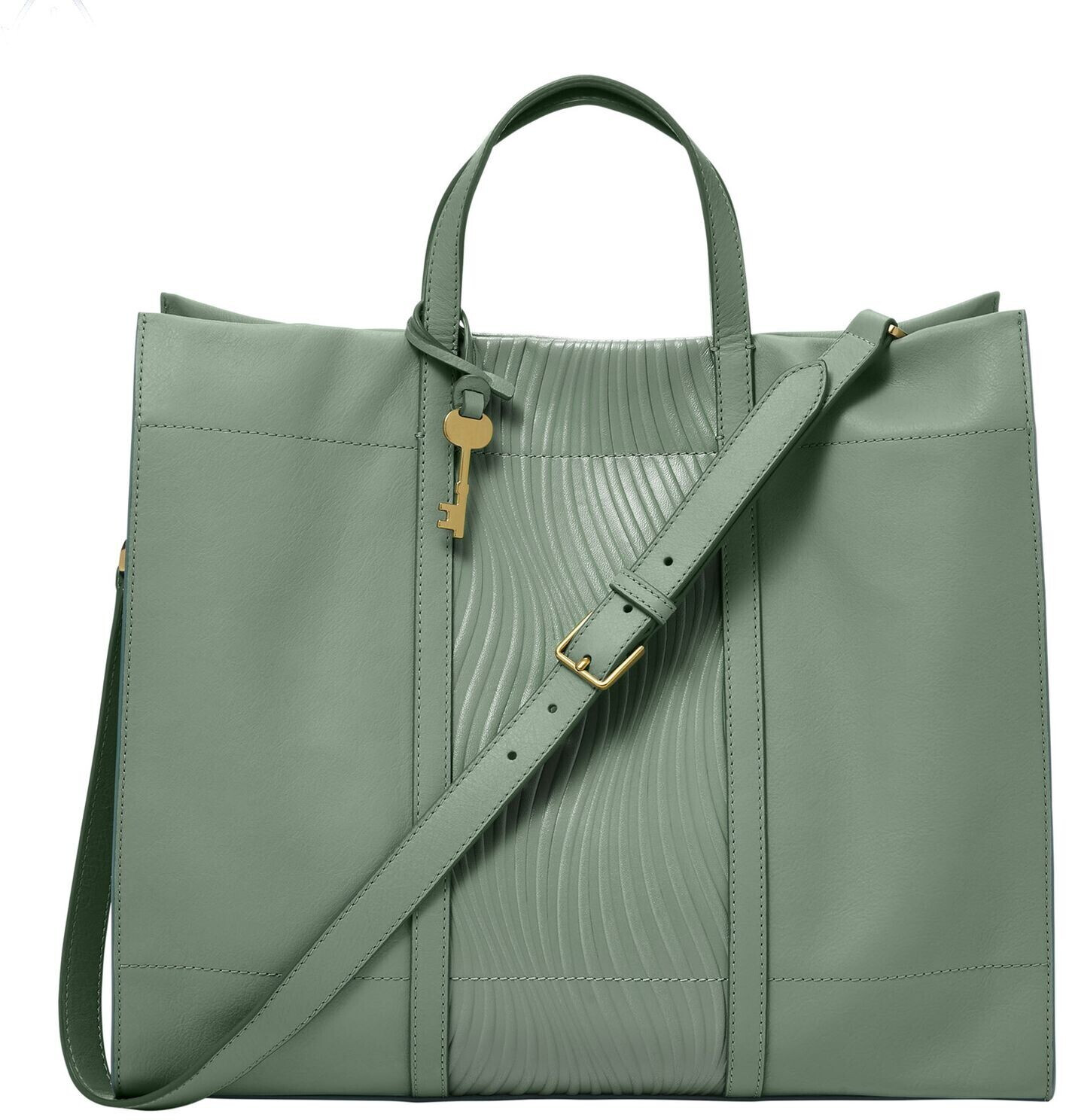 Fossil carmen shopper green new arrivals