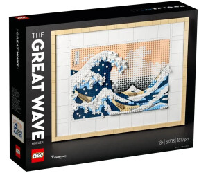 Soldes LEGO Art - Hokusai – La Grande vague (31208) 2024 au meilleur prix  sur