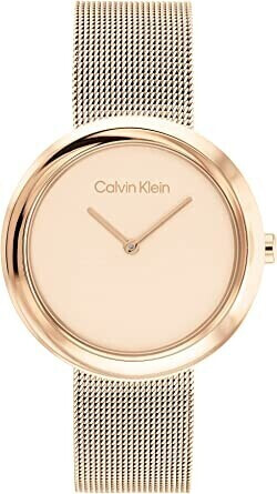 Calvin Klein Twisted Bezel golden rose
