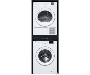 CASAVANTI Waschmaschinenumbauschrank schwarz mit Eiche Struktur ab 339,99 €  | Preisvergleich bei
