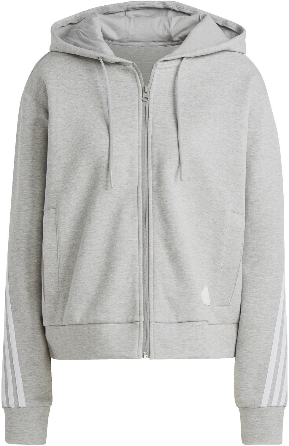 Adidas Future Icons 3s Sweatjacket midgrey heather (IB8511)