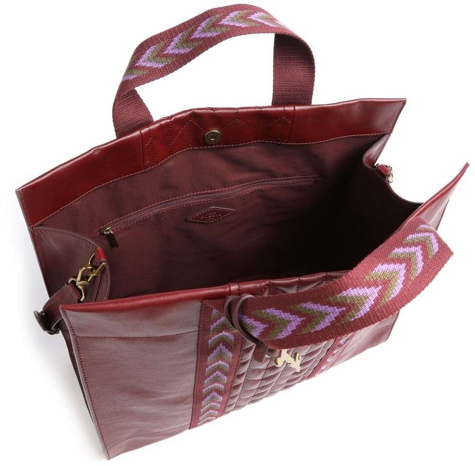 Fossil Carmen Shopper wine ab 139 00 Preisvergleich bei idealo