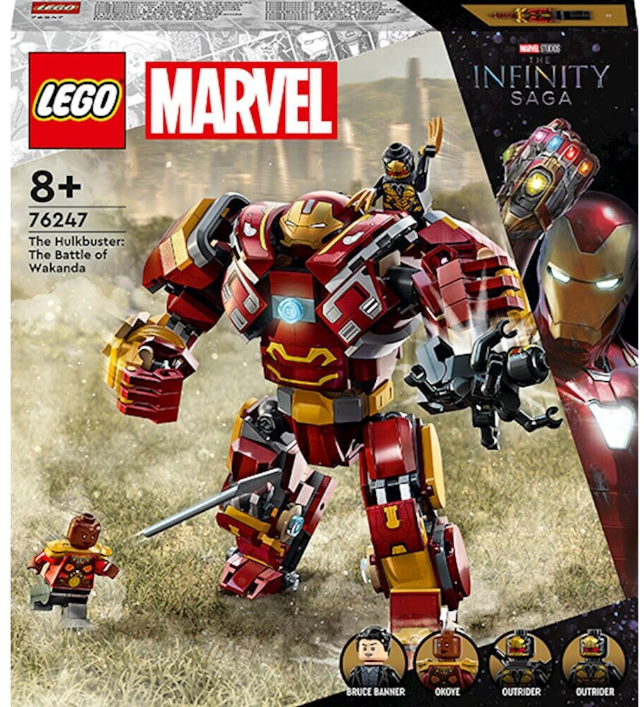 LEGO Marvel The Infinity Saga Hulkbuster Der Kampf von Wakanda 76247 ab 44 99 Dezember 2024 Preise Preisvergleich bei idealo