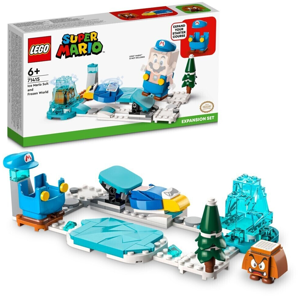 LEGO Super Mario - Ensemble d'extension Costume de Mario de glace et monde glacé (71415)