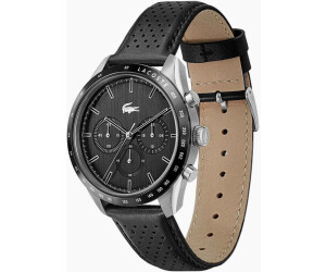 Lacoste Boston Chronograph black leather strap ab 115 97