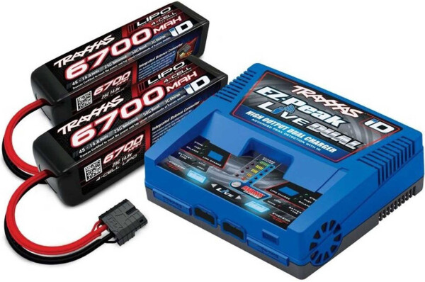 Traxxas Dual EZ-Peak Live Dual + 2x LiPo (2997)