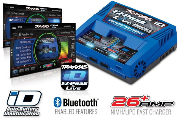 Traxxas Dual EZ-Peak Live Dual + 2x LiPo (2997), Bild 2