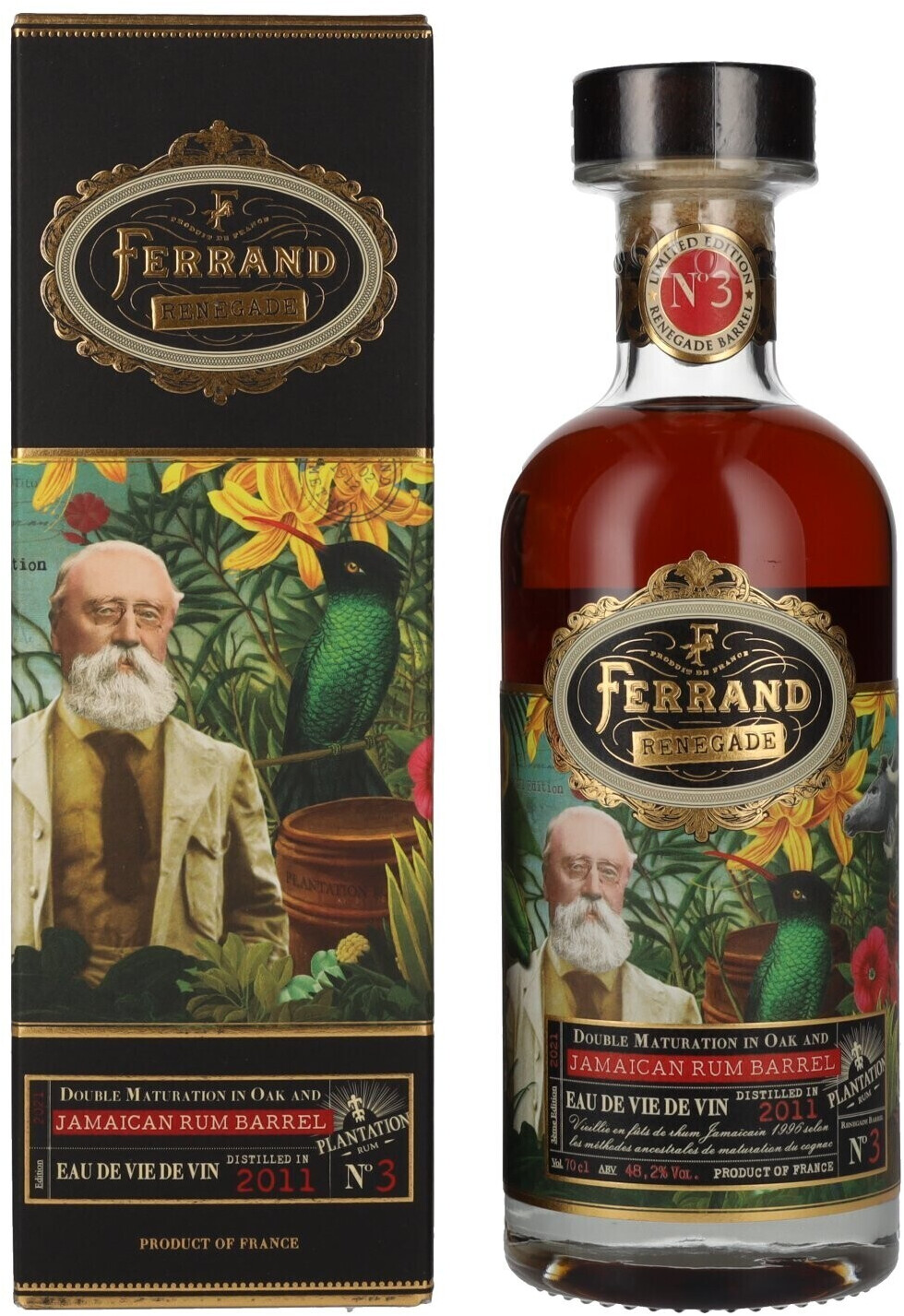 Pierre Ferrand Ferrand Renegade Jamaica Rum Barrel No.3 0,7l 48,2%