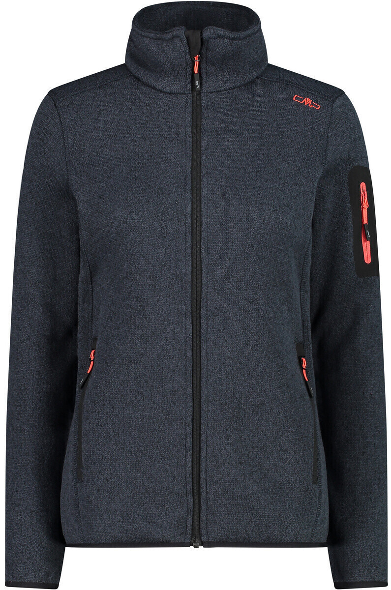CMP Woman Fleece Jacket (3H14746) titanio/campari