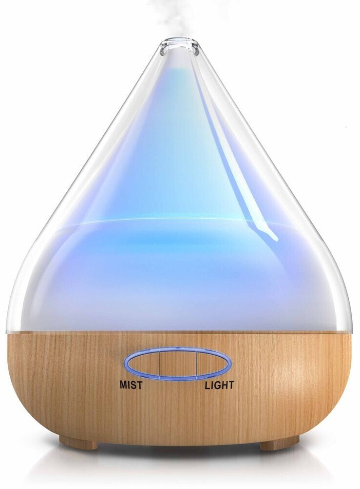 Casida Aroma Diffuser für ätherische Öle 150 ml mit LED weiß ab 22,25 €