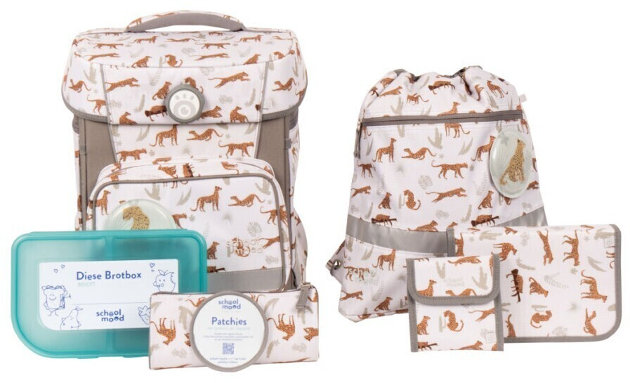 School-Mood Hero Maxx Air Plus Set Leopard