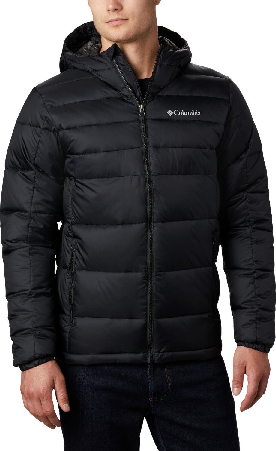 Columbia Men's Buck Butte Hooded Synthetic Down Jacket black