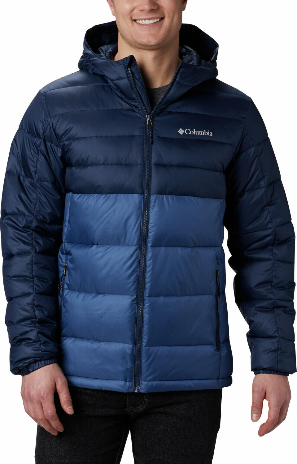 Columbia Men's Buck Butte Hooded Synthetic Down Jacket night tide/collegiate navy