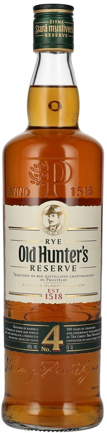 Old Hunter's No.4 Rye Whisky 0,7l 40%