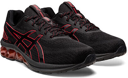 Asics black red shop