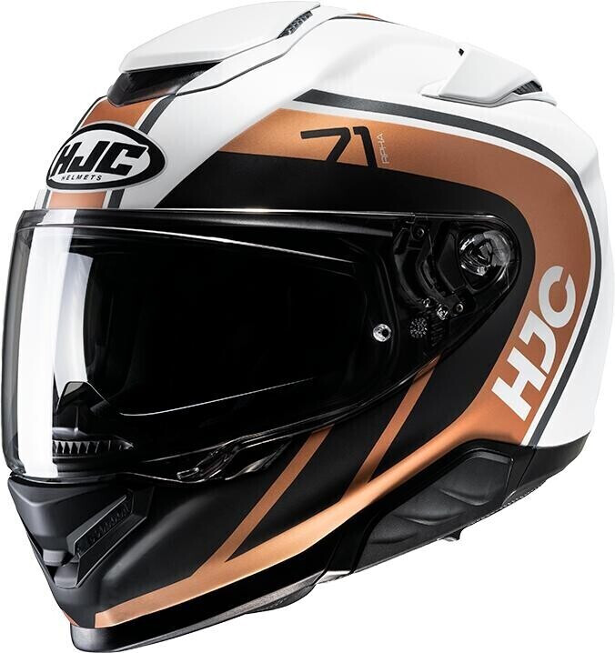 HJC RPHA71 Mapos MC9SF blanc/bronze