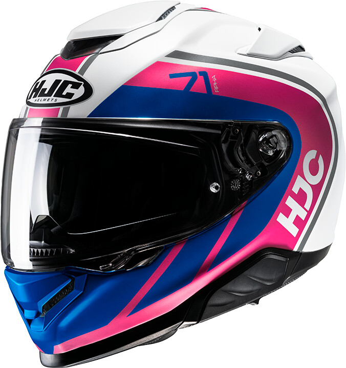HJC RPHA71 Mapos MC28SF blanc/bleu/rose