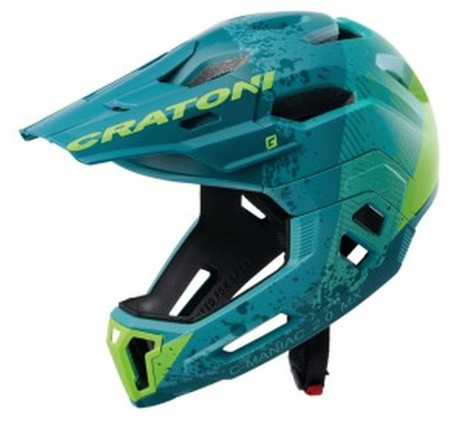 Photos - Bike Helmet Cratoni C-Maniac 2.0 MX petrol/green matt 