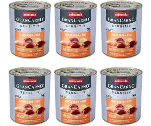 Animonda GranCarno Sensitiv Hund Adult Reines Huhn und Reis Nassfutter ab  2.09  | Vergleiche 36 Angebote auf idealo.de
