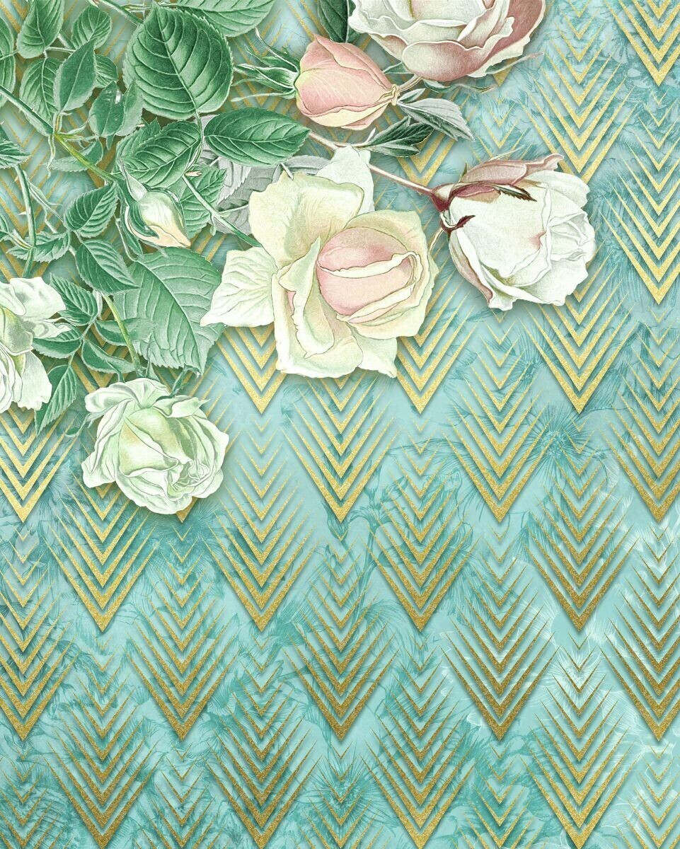 Komar Rose Poem 200 x 250 cm
