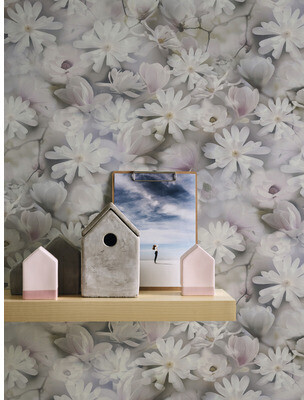 (38722-3) Livingwalls bei ab floral Preisvergleich € grau Walls Blumen Pint | 15,99
