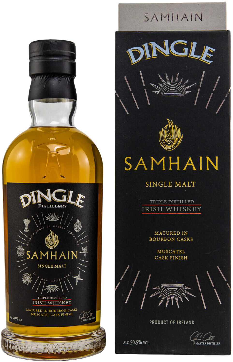 Dingle Samhain Irish Single Malt Whiskey Muscatel Cask Finish 0,7l 50,5%