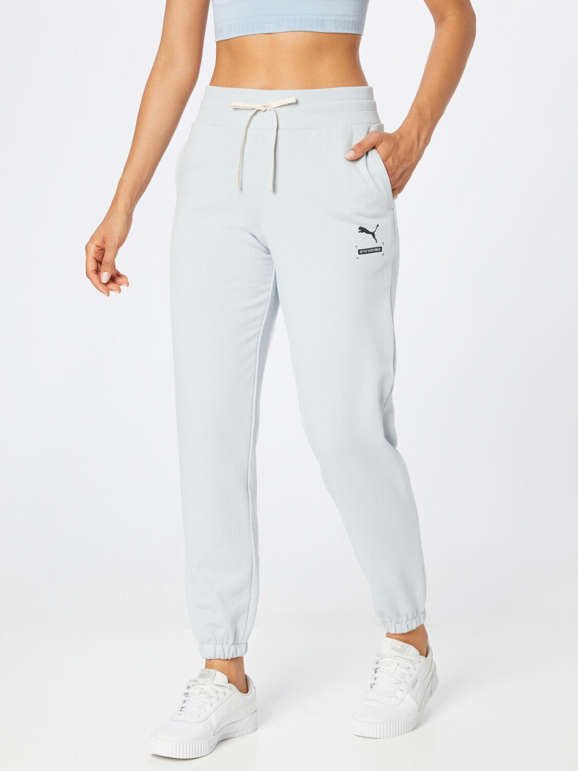 Pants regular Puma con elástico para mujer