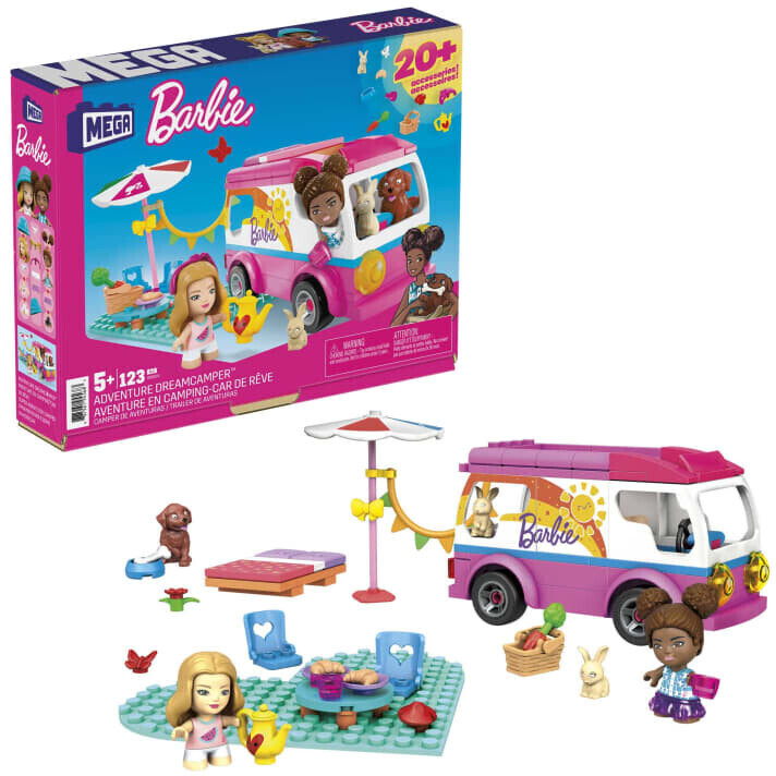 Barbie MEGA Barbie Adventure Dreamcamper Building Set from 12.99 Today Best Black Friday Deals on idealo
