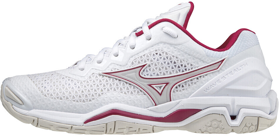 Mizuno wave stealth 2 on sale damen handballschuhe - white/red