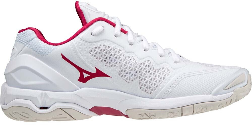 Mizuno wave stealth 2 damen handballschuhe - shop white/red