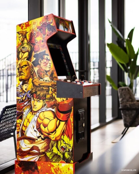 Arcade1Up Arcade Machine Capcom Legacy Arcade Game Yoga Flame Edition, Bild 2
