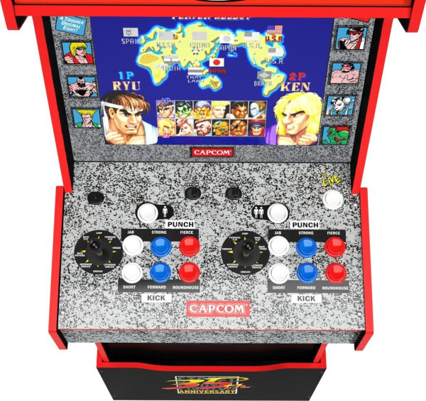 Arcade1Up Arcade Machine Capcom Legacy Arcade Game Yoga Flame Edition, Bild 3