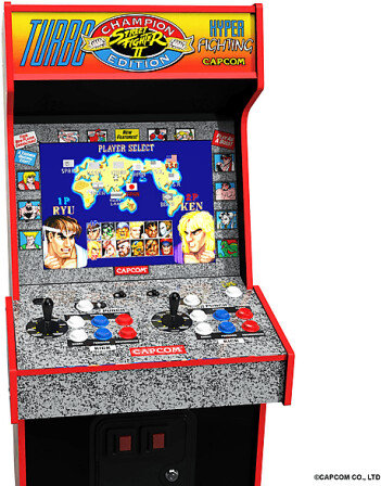 Arcade1Up Arcade Machine Capcom Legacy Arcade Game Yoga Flame Edition, Bild 5