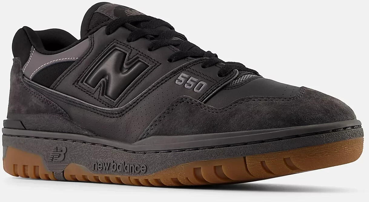 Black new balance gum bottom discount