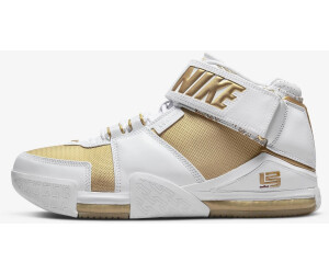 Nike LeBron 2 Maccabi white varsity crimson metallic gold ab 104