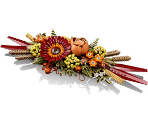 LEGO Icons Dried Flower Centerpiece 10314, Botanical Collection Crafts Set  for Adults, Artificial Flowers with Rose and Gerbera, Table or Wall