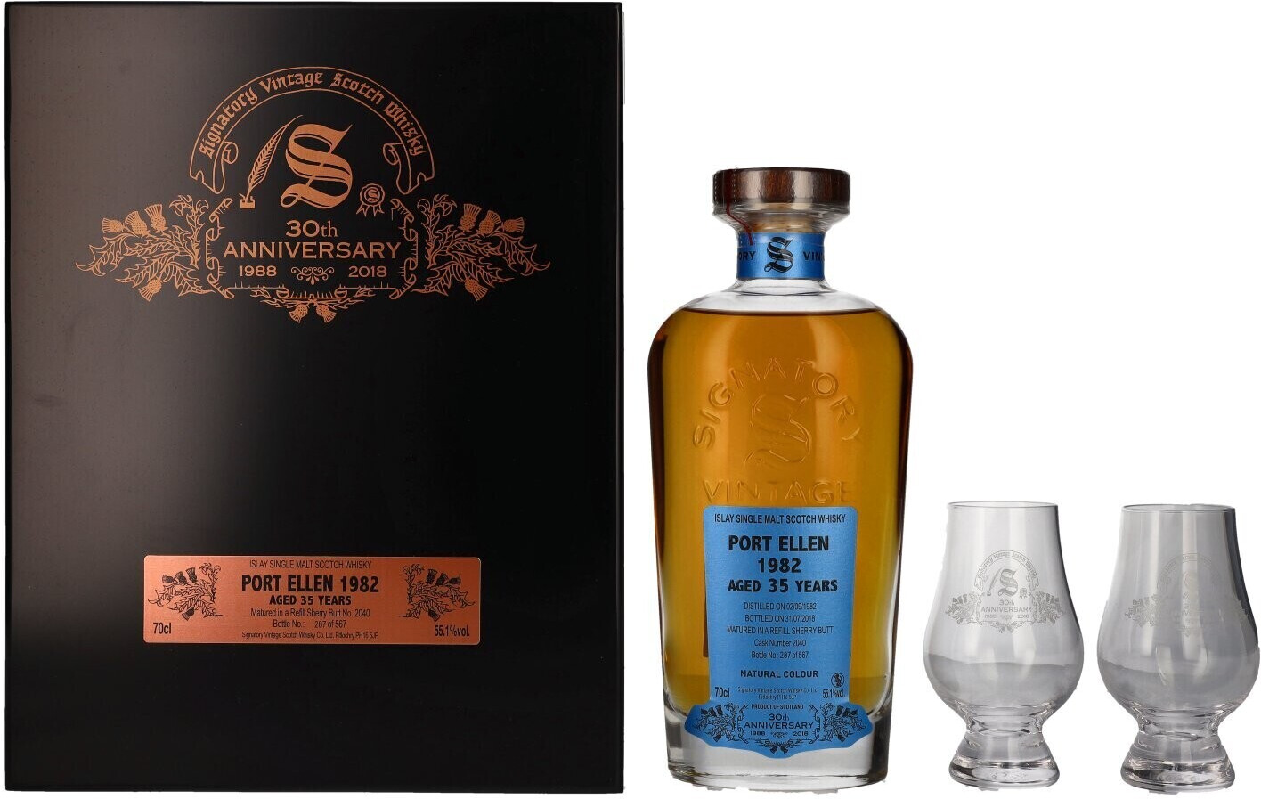 Signatory Vintage 35 Years Old Port Ellen 1982 0,7l 55,1%