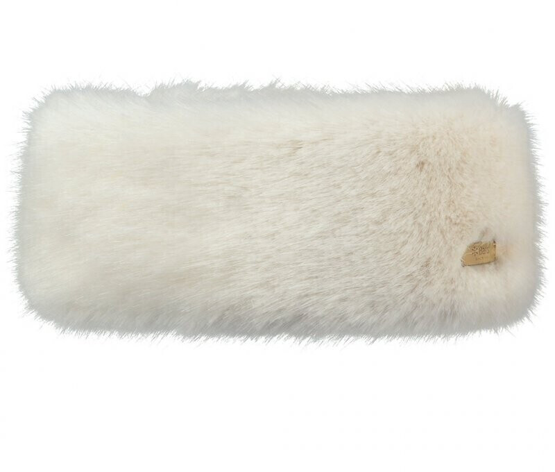 Barts Faux Fur Headband white