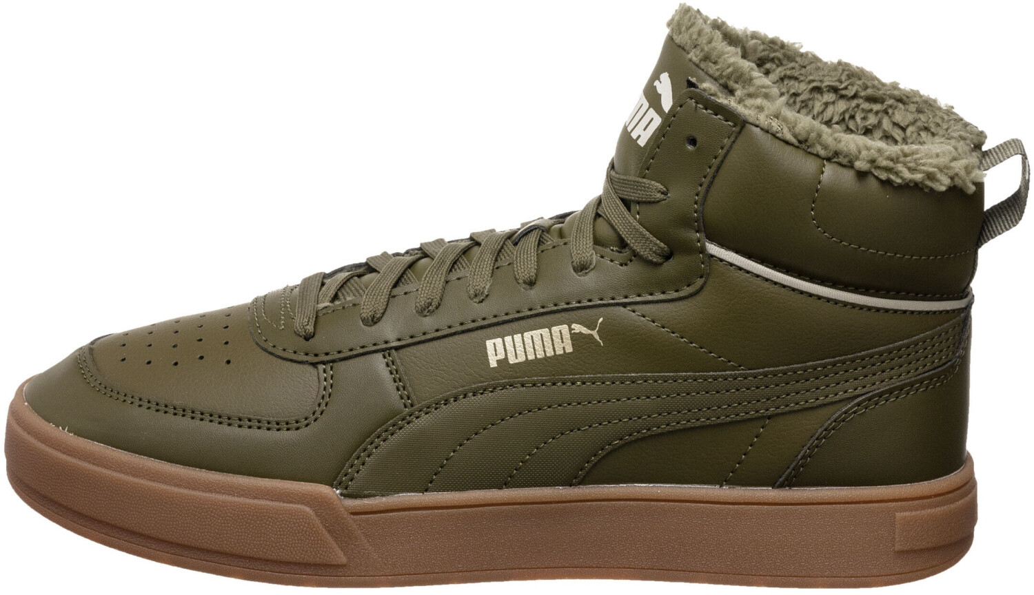 Puma Caven Mid deep olive/deep olive/puma team gold/pebble gray