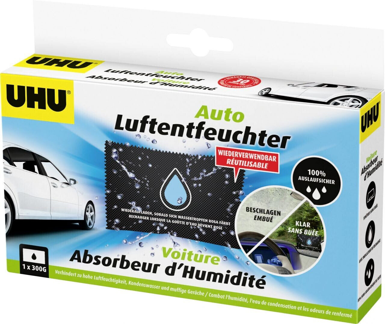 UHU Auto Luftentfeuchter 300 g ab 7,18 €