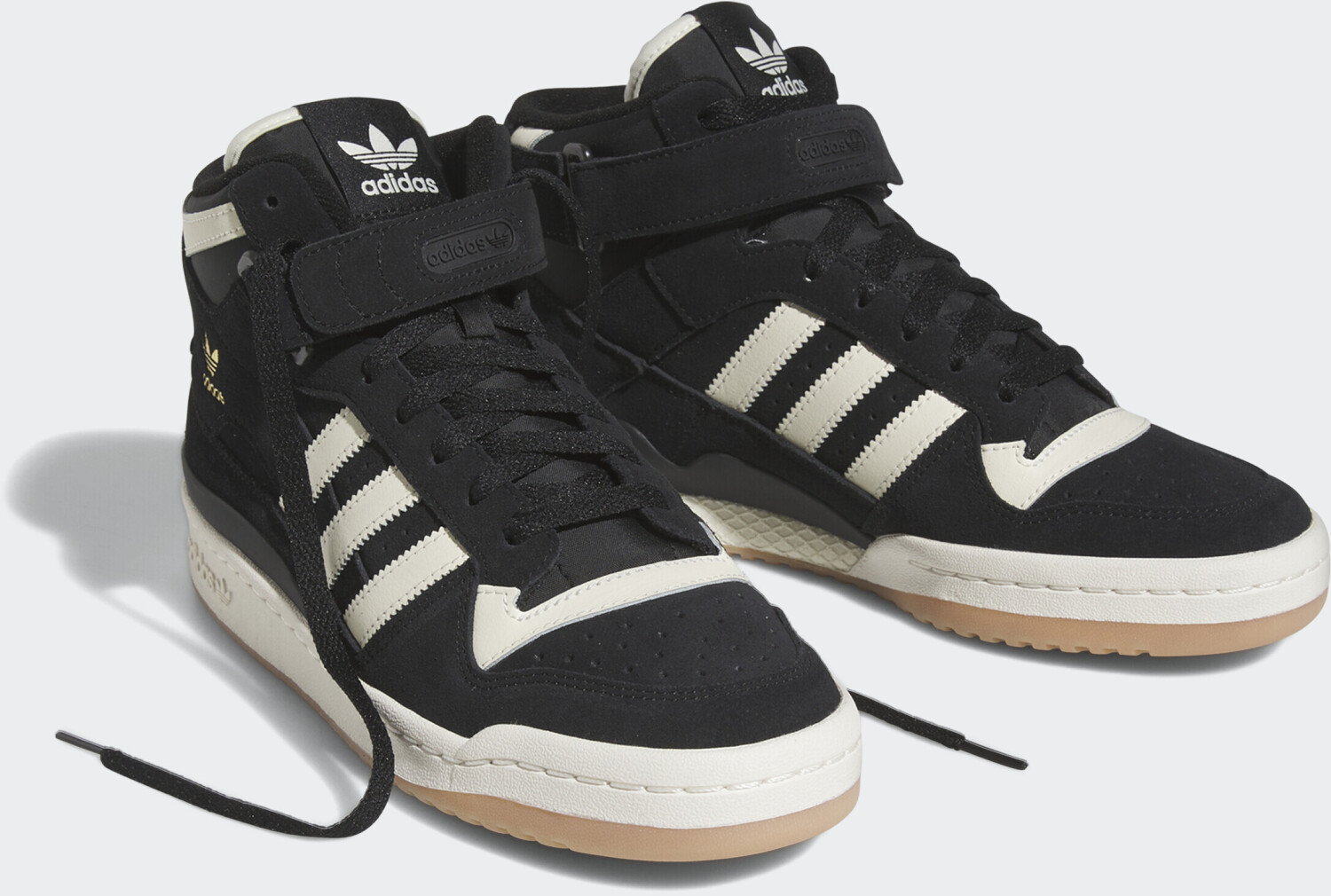 Adidas Forum Mid core black cream white gum ab 93 99 Preisvergleich bei idealo