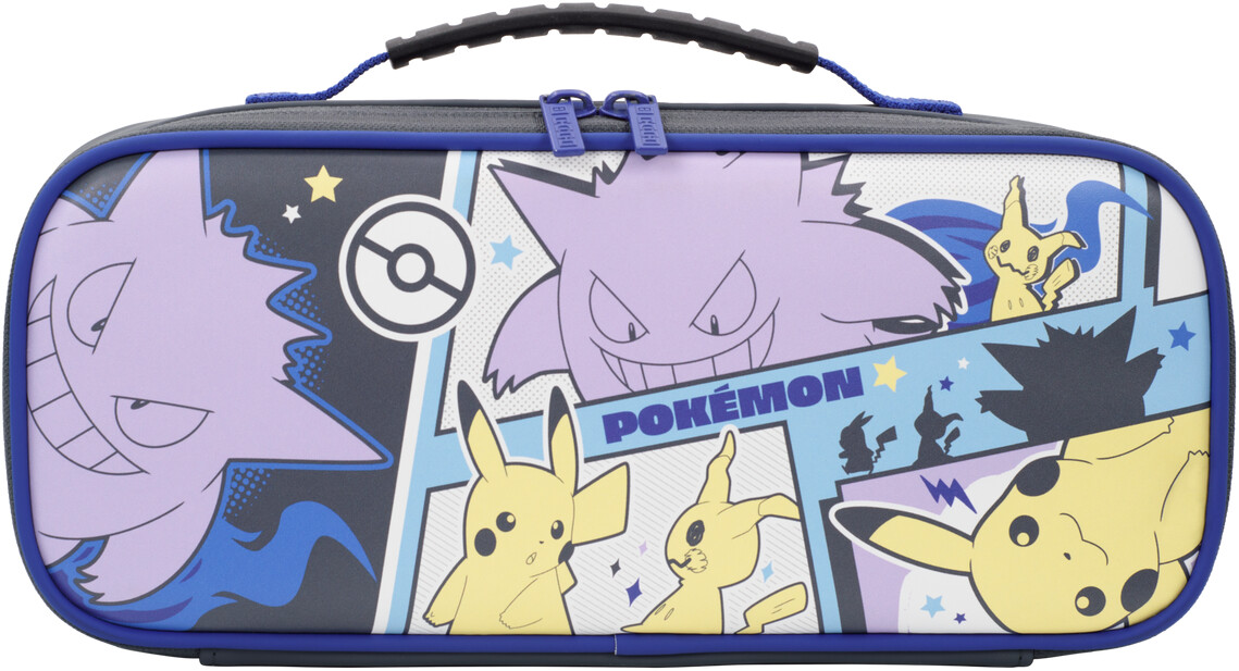 Hori Nintendo Switch Cargo Pouch Compact (Pokémon: Pikachu, Gengar & Mimigma)