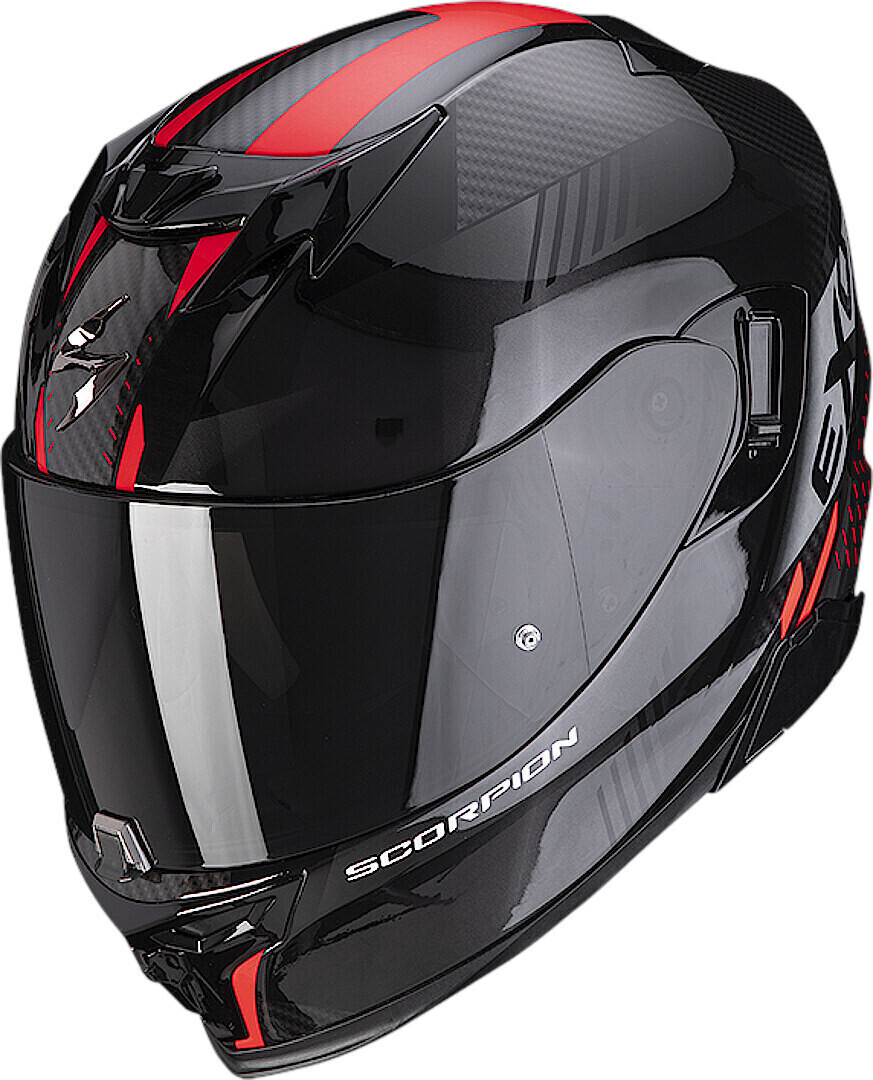 Photos - Motorcycle Helmet Scorpion Exo-520 Evo Air Laten black/red 