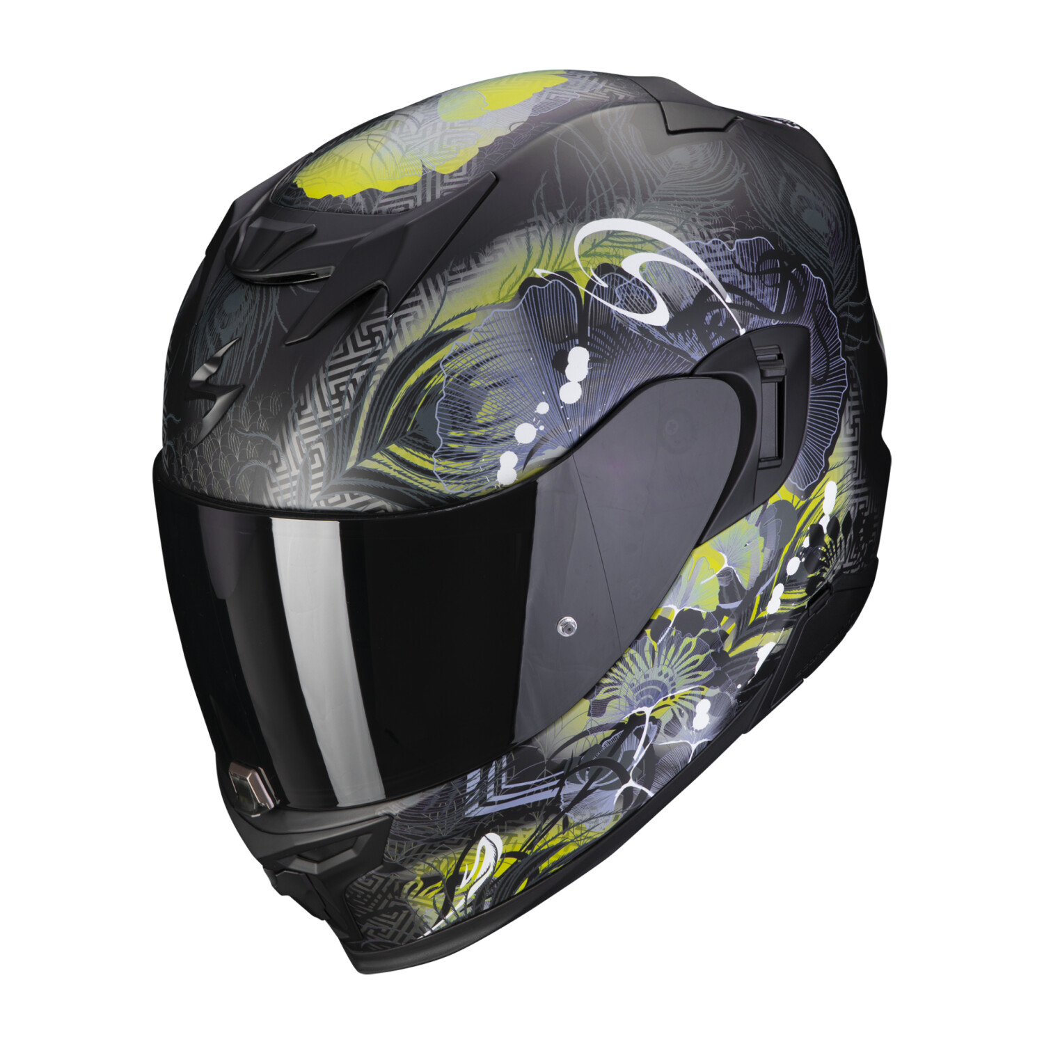Scorpion Exo-520 Evo Air Melrose mat noir/jaune