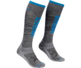 Ortovox - Ski Compression Long safety blue, calcetines de esquí