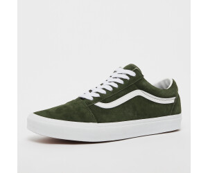 Vans old sales skool green suede