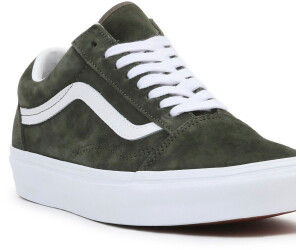 Vans old skool suede top green