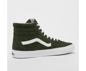 Green suede vans sales high tops